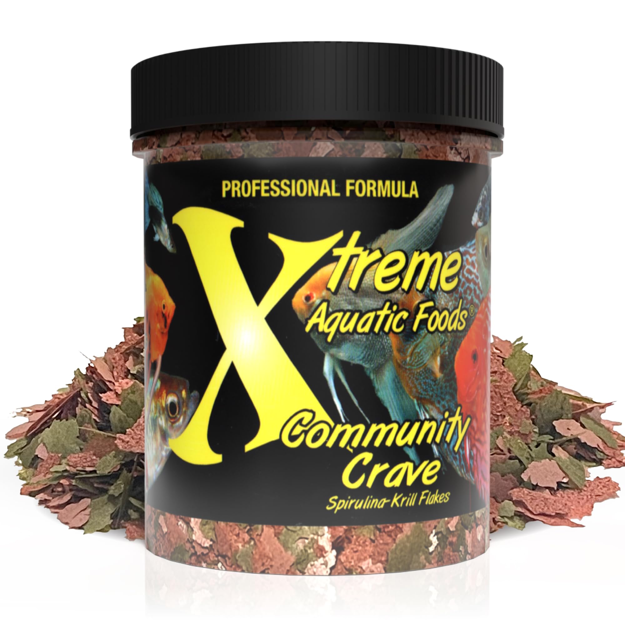 Amazon.com : Xtreme Community Crave Flake - Krill & Spirulina